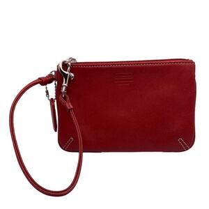 COACH Red Wristlet